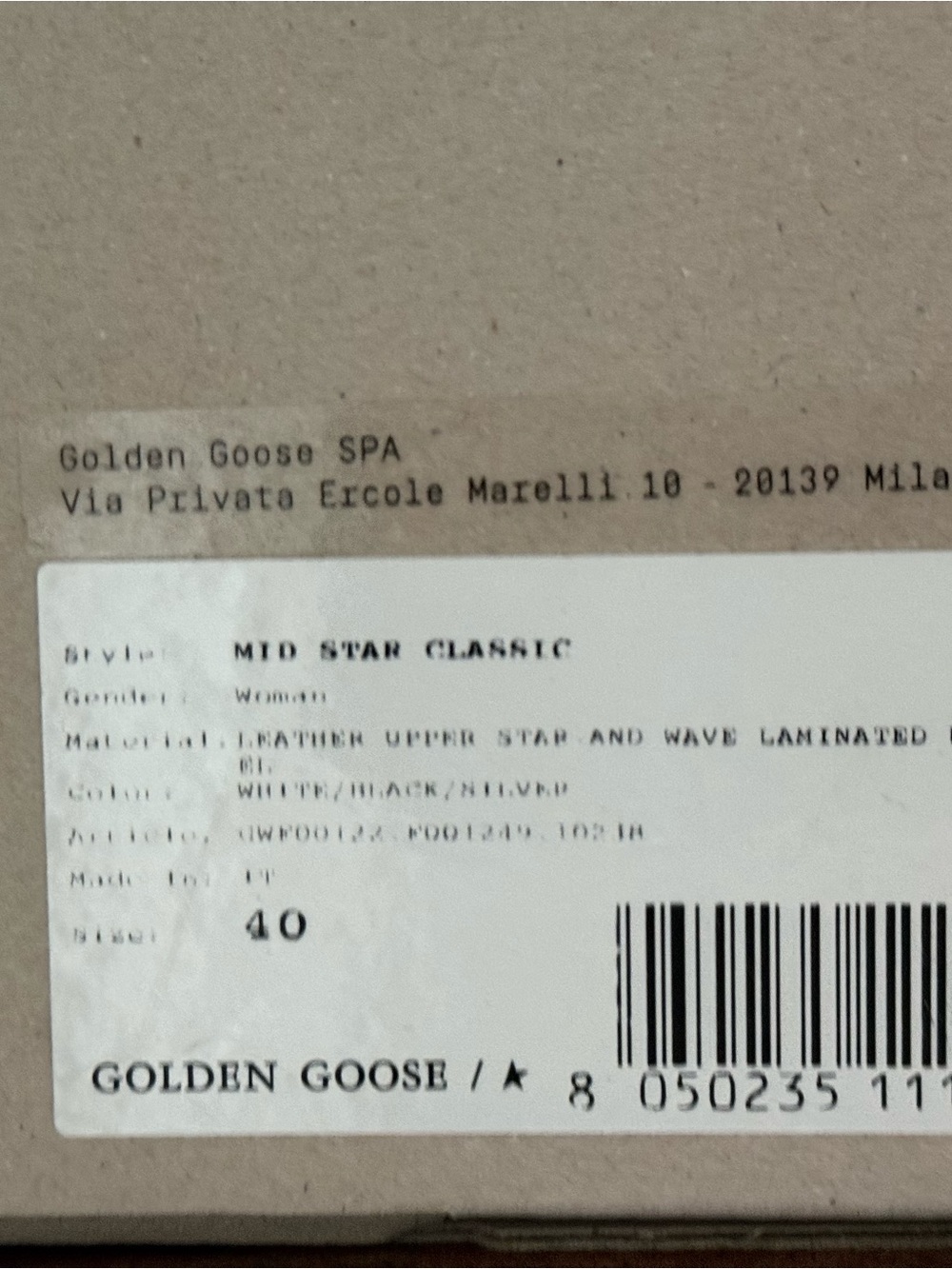 Golden Goose Midstar EU40 - Picture 13 of 16